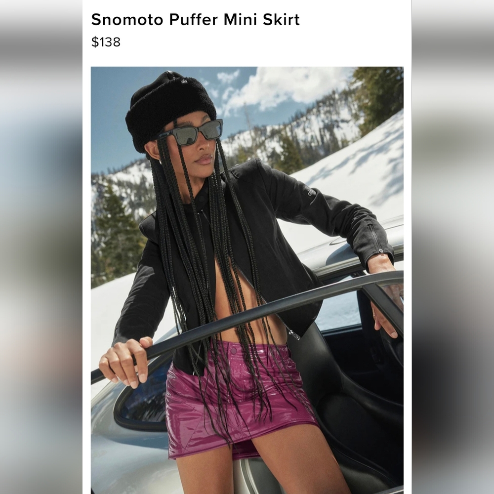 ALO mini skirt